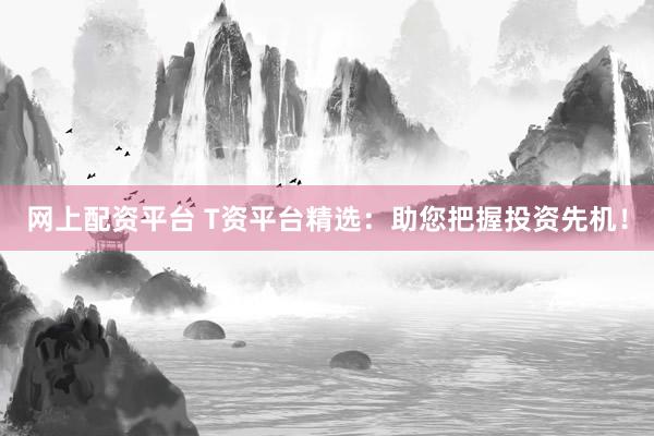 网上配资平台 T资平台精选：助您把握投资先机！
