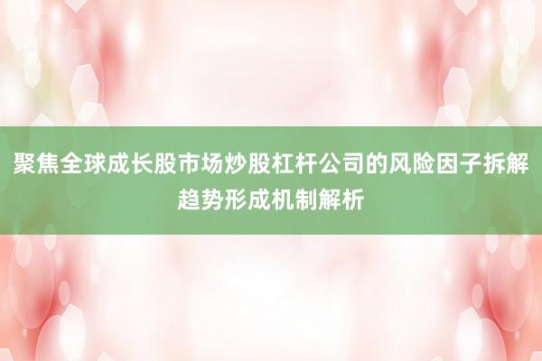 聚焦全球成长股市场炒股杠杆公司的风险因子拆解趋势形成机制解析